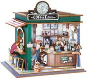 Buki France Buki - Modelbouwpakket - Diorama - Hout - Miniatuurcafe
