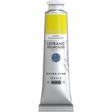 Lefranc Bourgeois 405038 Extra fijne Lefranc olieverf met hoogwaardige kunstenaarspigmenten, lichtecht, verouderingsbestendig - 40ml Tube, Transparent Yellow