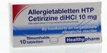 Healthypharm Cetirizine 10mg - 10 tabletten