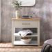 Hudson Reed Startford Meuble de lavabo 84cm - Blanc antique | Poignée classique en bronze brossé