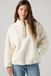 Levi's Iris Sherpa pull en polaire - Femme - L - Blanc / Egret Sherpa
