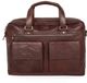 Spikes & Sparrow Leren Laptoptas - 16.4 inch - Utah - Donkerbruin