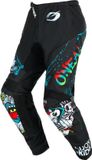O'NEAL Element Rancid Zwart Multicolor Motorcross Broek - Maat 34