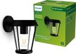 Philips Sunera Applique murale - Lampe d'extérieur - Noir - Douille E27 - Max 25W - Résistant aux intempéries ; IP44