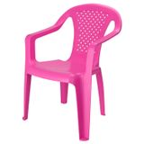 Pro Garden Stoeltjes voor kinderen - roze - 38 x 52 cm