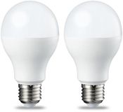 Amazon Basics LED E27 Edison schroeflamp, 14W (gelijk aan 100W), warm wit, dimbaar - verpakking van 2 stuks