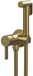 Sapho Iconic - Inbouw bidetkraan met douche en inbouwdeel, mat goud AF040GB