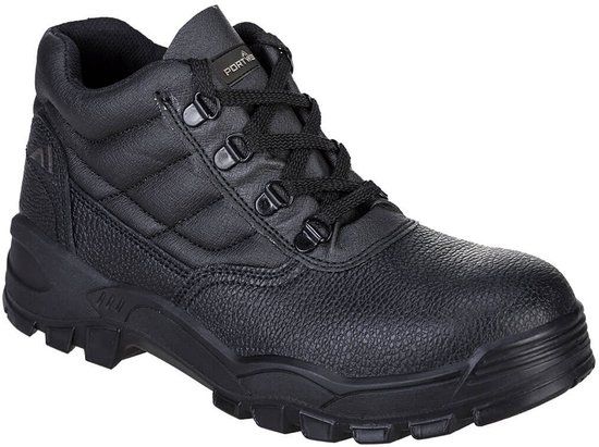 Portwest Steelite Protector Schoen half hoog S1P FW10 - Zwart - 49