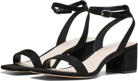 ONLY ONLHANNA-1 Sandalen Zwart | Vrouwen | Maat 37 | Hakhoogte 5-7 cm | 2023