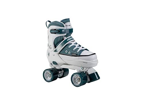Hudora Rolschaatsen, sneakers voor kinderen en jongeren, in grootte verstelbare rolschaatsen, comfortabele quad skates, disco roller