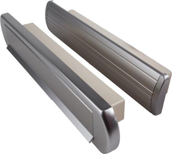 Hoenderdaal Ami Briefplaat EP975 met schacht 78-82mm Grijs Aluminium