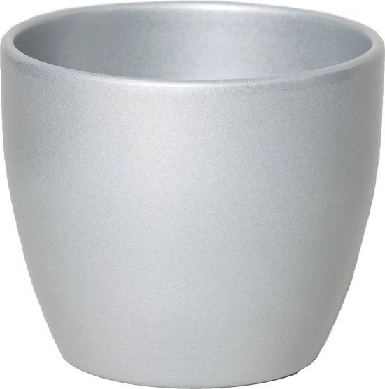 Merkloos Floran Pot boule d7,5h6 cm zilver