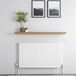 Hudson Reed Radiateur à panneaux Type 11 Convecteur Chauffage (T11) Horizontal - Blanc | 100cm x 60cm x 5cm - 881 Watt | Eco
