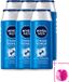 NIVEA MEN Shampoo Strong Power - 250 ml - Lot économique - 6 pièces
