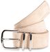 Tom Tailor - TTMILLIE leren riem met afgeronde gesp - Maat 75 - sand