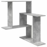 vidaXL Wandplank Betongrijs 67 x 67 x 87 cm Bewerkt hout