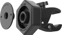 RAM Mounts Tough-Claw™ Kleine Klem Basis met Vibe-Safe™ Adapter