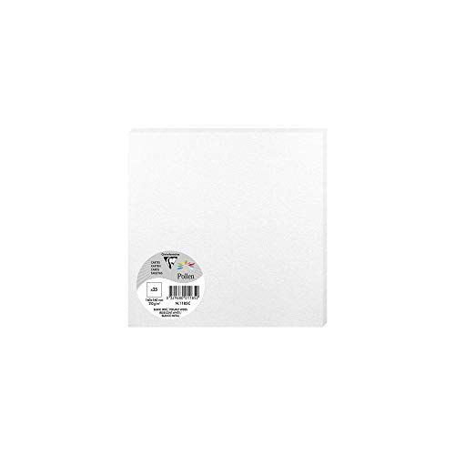 Clairefontaine Pollen Simple Card - tafelkaarten - 25 stuks