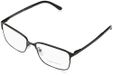 Versace 0Ve1232 brilhouder, mat, zwart, 54 voor heren