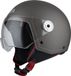 NZI Vintage 3 Casque jet ouvert Gris M