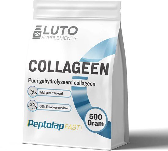 LUTO Supplements Halal Runder Collageen poeder 500 gram