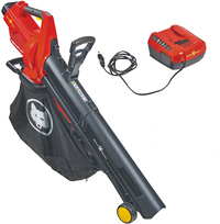 MTD WOLF-Garten 41AS4BV-650 Cordless Leaf Blower - 40V, 260 km/h, Black/Red