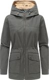 Ragwear Dames anorak Steengrijs S