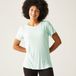 Regatta T-shirt de randonnée femme manches courtes bleu taille 46