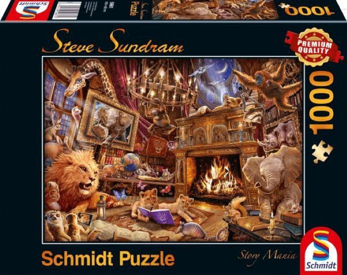 Schmidt -VStory Mania (1000) - Puzzel