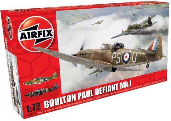 Airfix 1:72 Boulton Paul Defiant Mk.I Plastic Model Kit