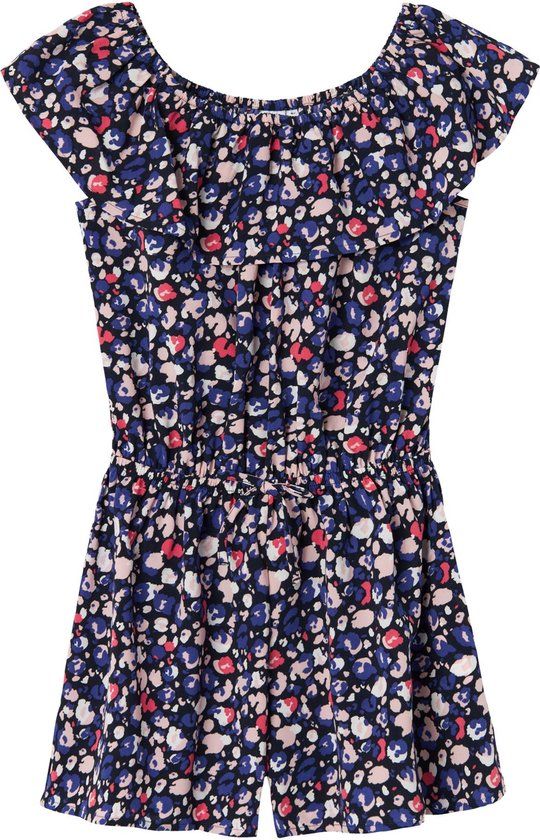 NAME IT NKFVINAYA Girls' Playsuit - Dark SapphirePrint:Leo - Size 152