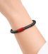 Calvin Klein Bracelet moderne pour femme en acier inoxydable, fermoir mousqueton, bijou de bras/poignet KJJHBD11010 Noir