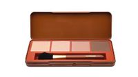 bonvoyage Essentials Define, Bronzer- en Highlighter Palette met Gezichtskwast, Parelmoer- en Matte Tinten voor een Veelzijdige Make-up Look, Make-up Kit