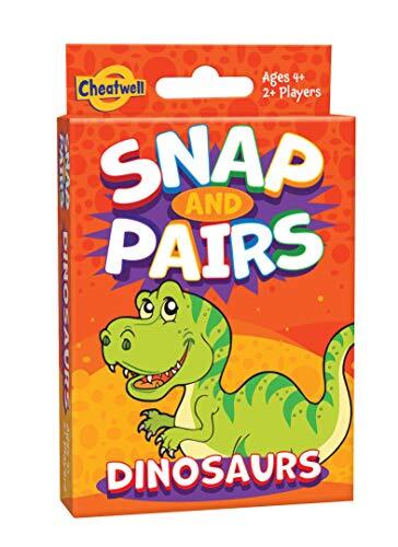 Cheatwell Games Snap + Pairs Dinosaurus kaartspel