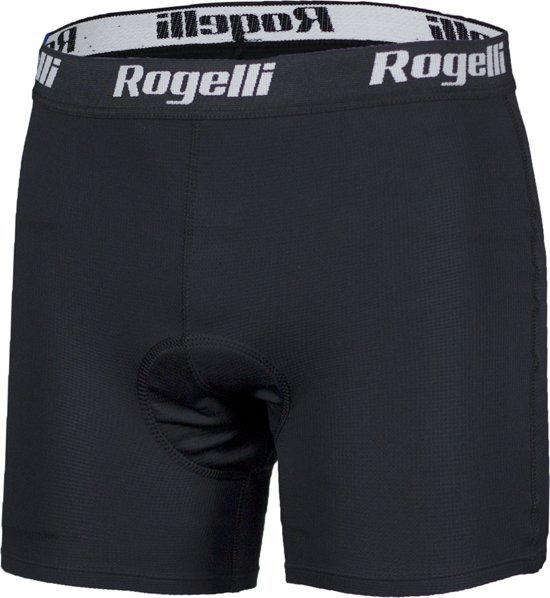 Rogelli Cycling Underwear - Fietsondergoed - Maat S - Heren - Zwart/Wit