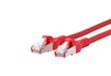 BTR NETCOM Cat6A 1m câble réseau Rouge