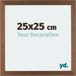 Your Decoration - Cadre photo 25x25 cm - MDF - Décor cuivre - Mura