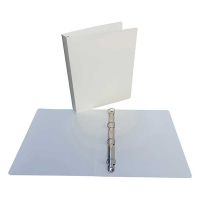 Bronyl ring binder with 4 D-rings white (35 mm)