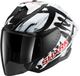 Shark Skwal Jet Cup Replica Zarco Suzuka, casque ouvert, Mat Blanc/Noir/Rouge, XXL
