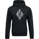 Black Diamond Engineered Diamond Hoodie Zwart S Man