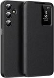 Techsuit Hoesje geschikt voor Samsung Galaxy A17/A26 - SmartView Book Wallet Case - Zwart