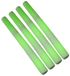 Merkloos 4x Partystaaf met groen LED licht 48 cm