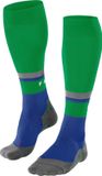 FALKE Kniekousen RU Compression Energy Heren Hardloopsokken Blauw Yve 6714 Stripe Maat 39-42