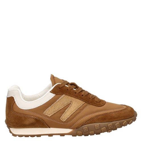 Nelson suède sneakers cognac