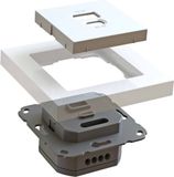 Ehmann 6460x0100 USB-laadbus Wit