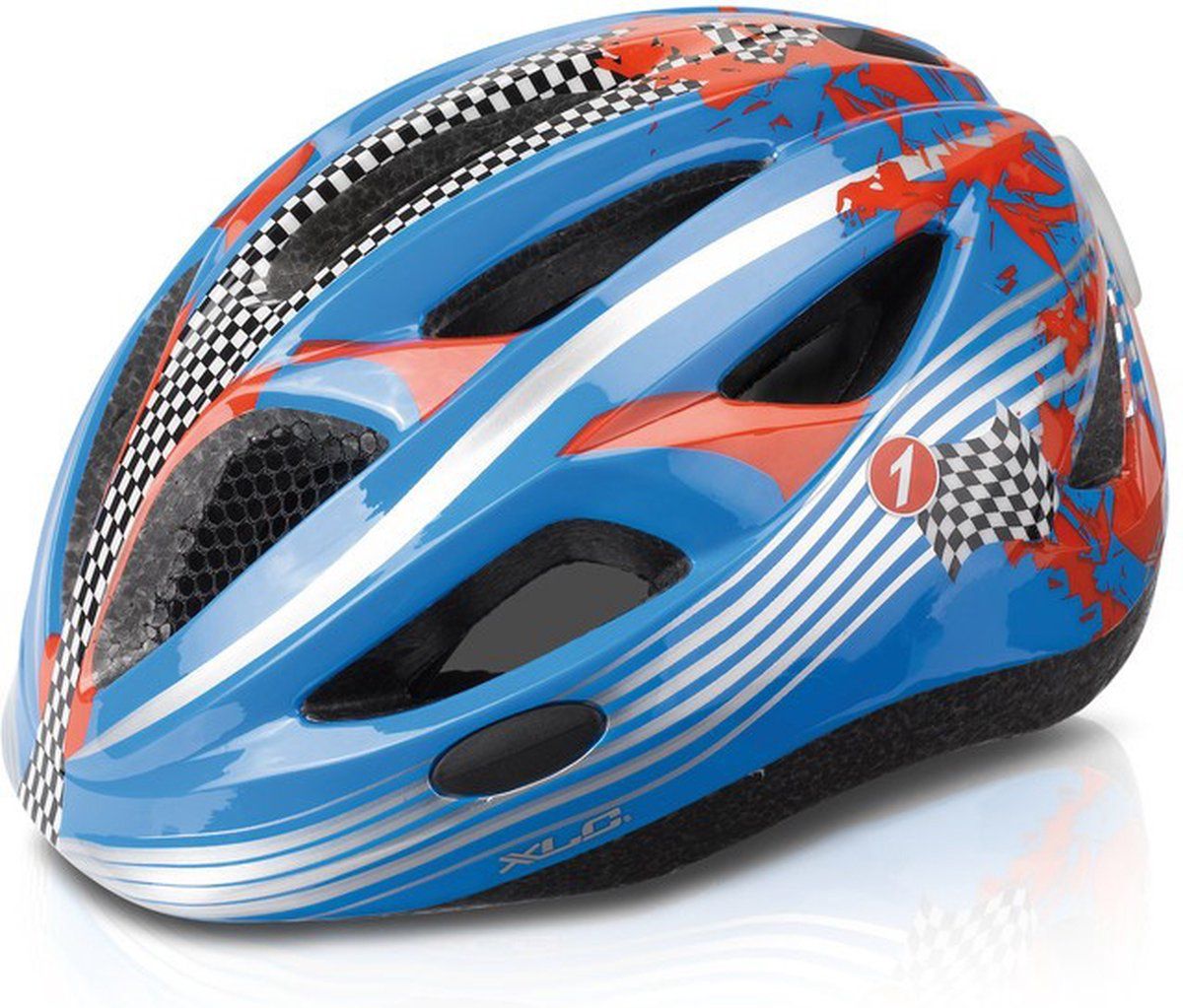 XLC BH-C17 Kinderen Fietshelm - Racer - Blauw - XS/S - 2023