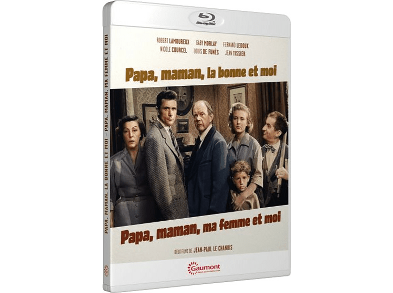 GAUMONT papa, maman, la bonne et moi + papa, maman, ma femme et moi - blu-ray