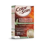 3 Chênes Color & Soin Permanente Kleuring Plantaardige Extracten 9B Lichtblond Parelmoer 1 Kit