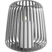 Lanterne LED Ø 20 x 22 cm Gris