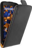 Mumbi Flip Case Zwart Leer voor Google Nexus 5 / LG Nexus 5